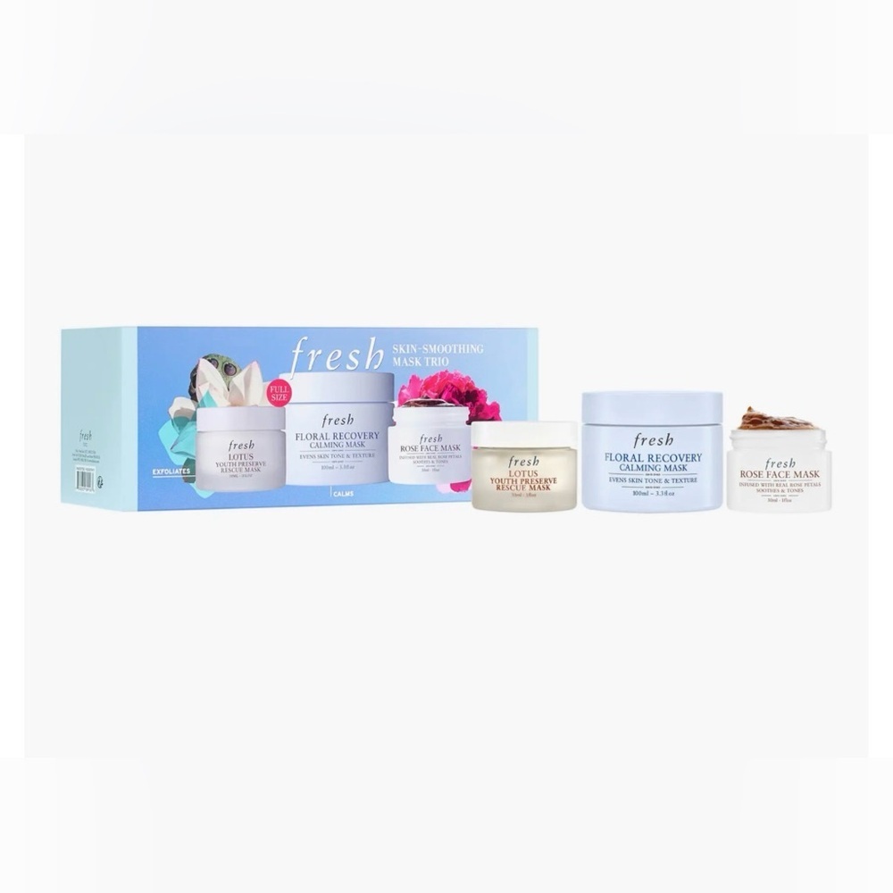 New in box fresh Skin-Smoothing Mask Set